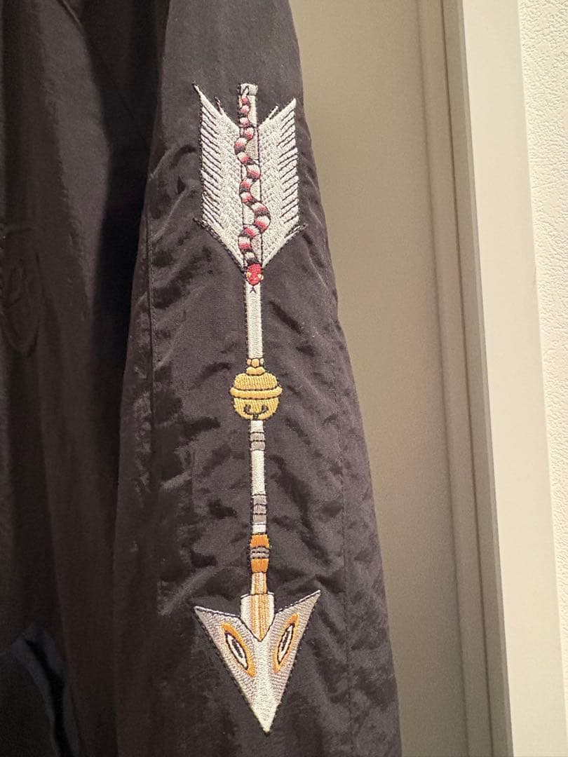 グラニフ × 石黒亜矢子『阿吽猫破魔矢ブルゾン』Lサイズ