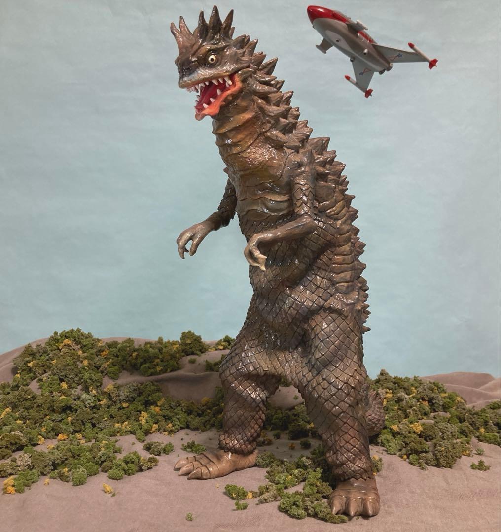 ベムラー　ソフビ　ビリケン商會 295mm組み立て完成品　塗装済　カスタム品