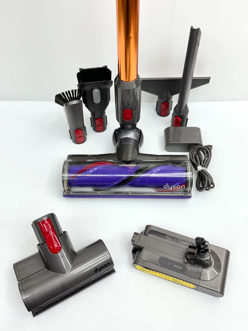 赤　動作保証品　ダイソン　掃除機　SV12 本体　純正品　フルセット　中古　美品