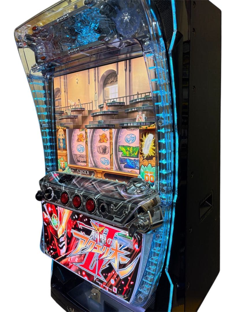 【送料込】創聖のアクエリオンⅡ パチスロ 実機 直接引取可