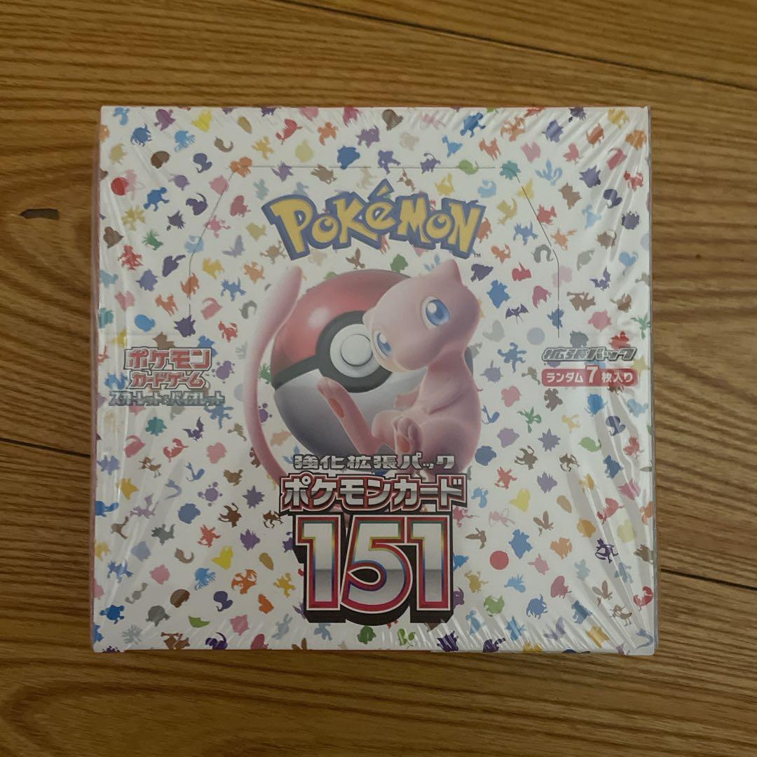 ポケモンカード　151 未開封BOX シュリンク付き