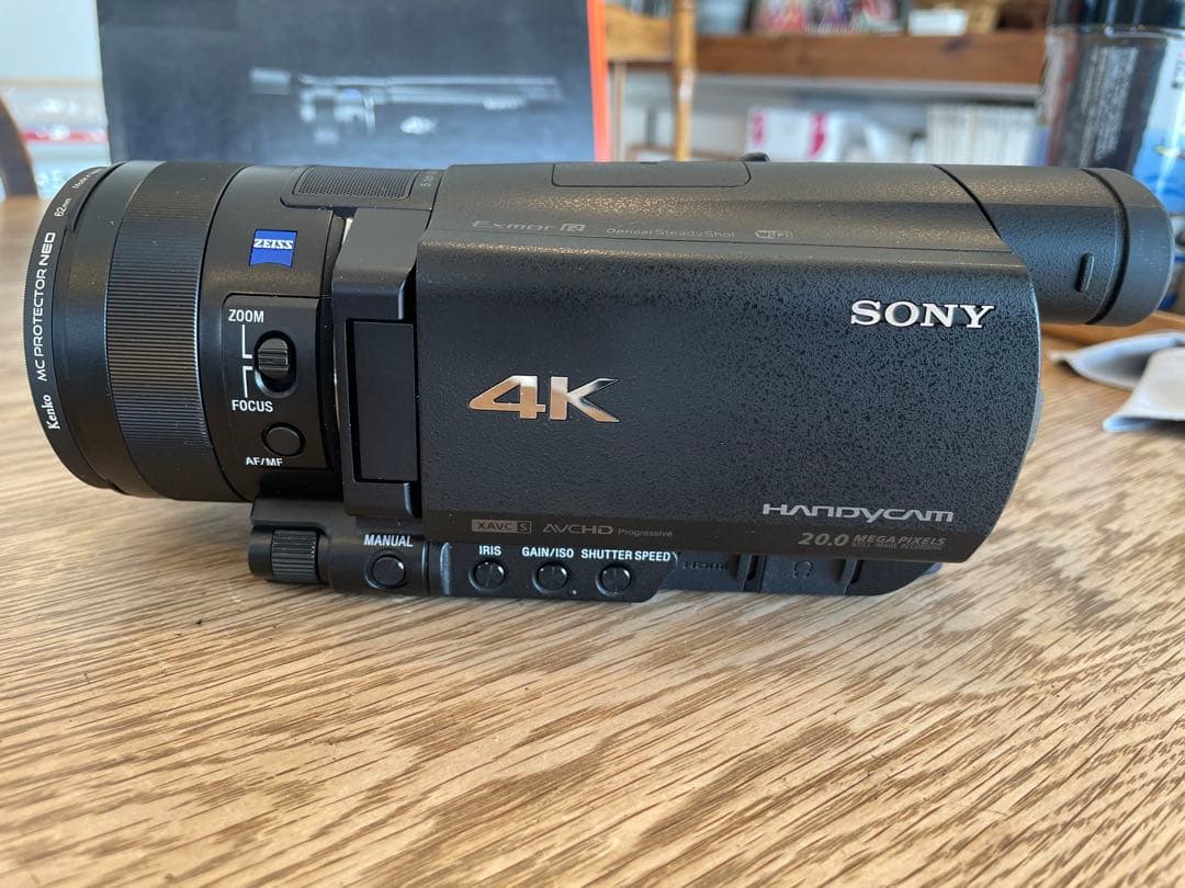 【美品】ソニー SONY FDR-AX100 4K ビデオカメラ