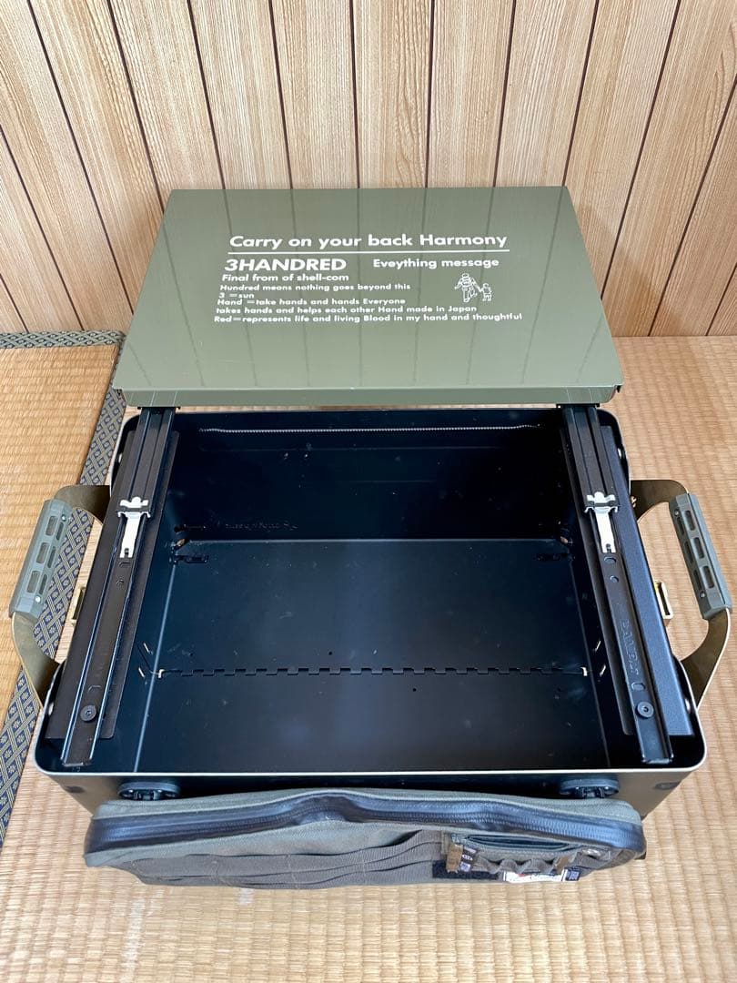 シェルコン天板　brunt wantkey camp ハーモニー25 オリーブ