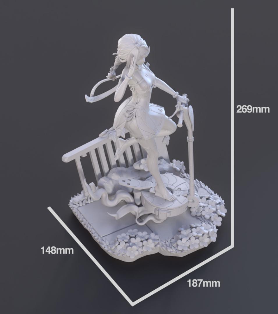 1/7　未塗装 未組立　フィギュア　ガレージキット　シード　ゼンレスゾーンゼロ