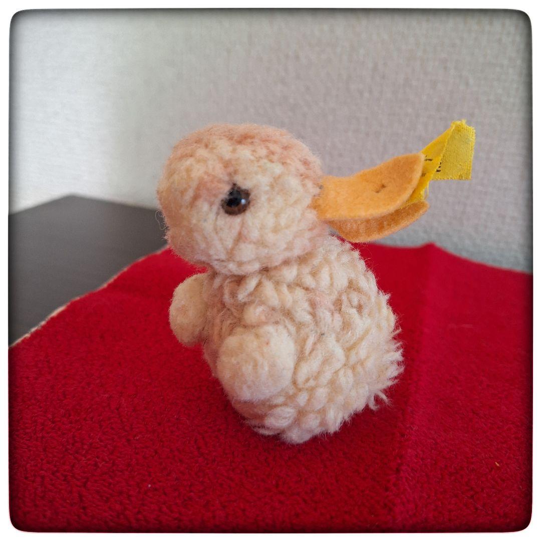 【Woll Hase ぽんぽんウサギ ツートンカラー】 ヴィンテージ シュタイフ