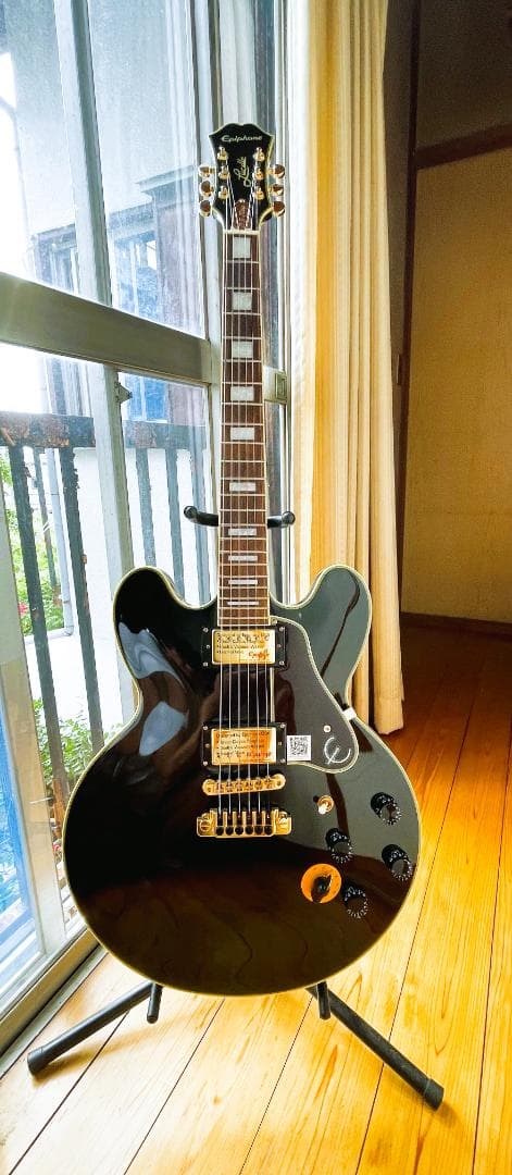 タ*ケ様 【超美品】Epiphone BB.King Lucille Ebony