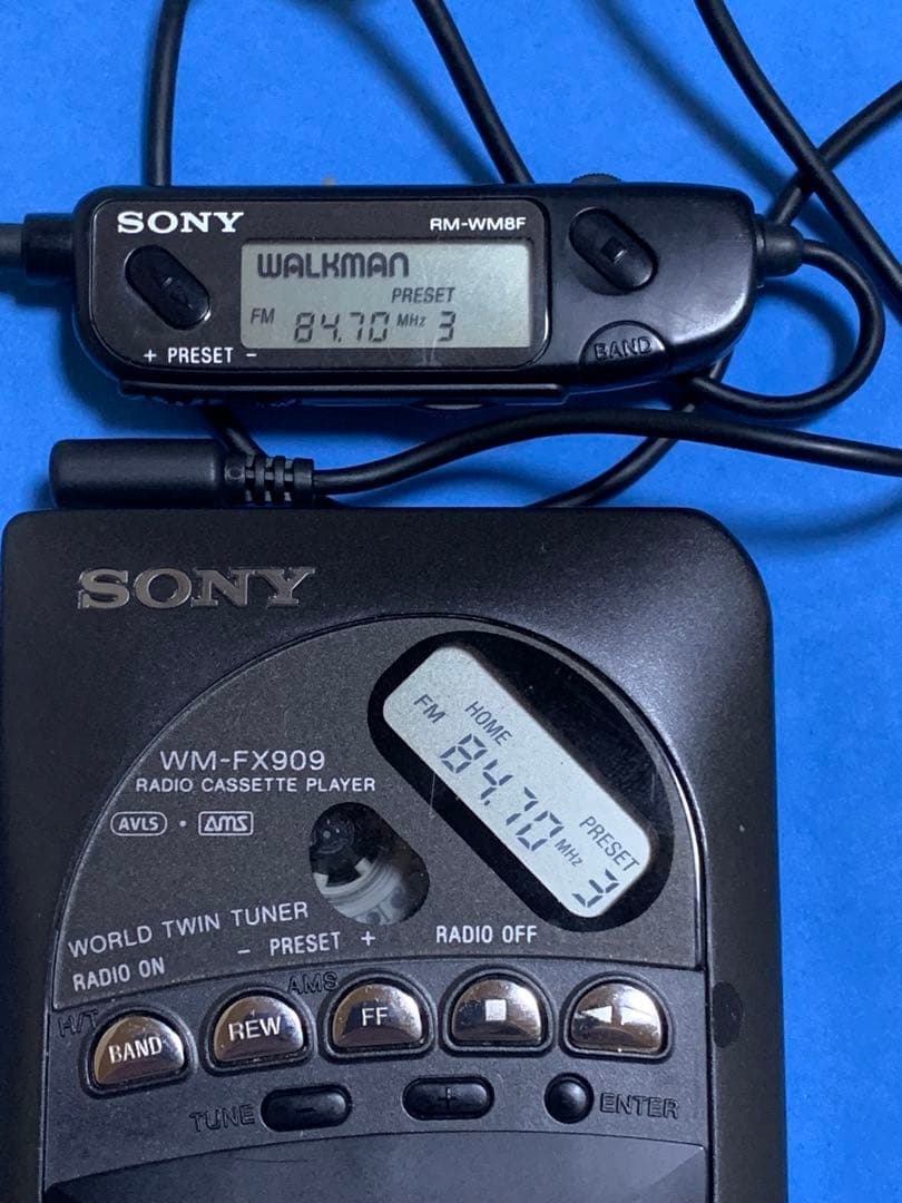 SONY ウォークマン WM-FX909 ラジオ機能付き 動作品