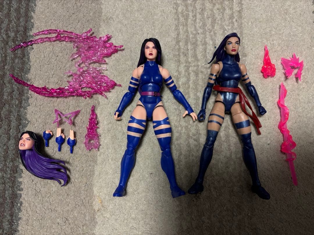 マーベルレジェンド サイロック 新旧セット