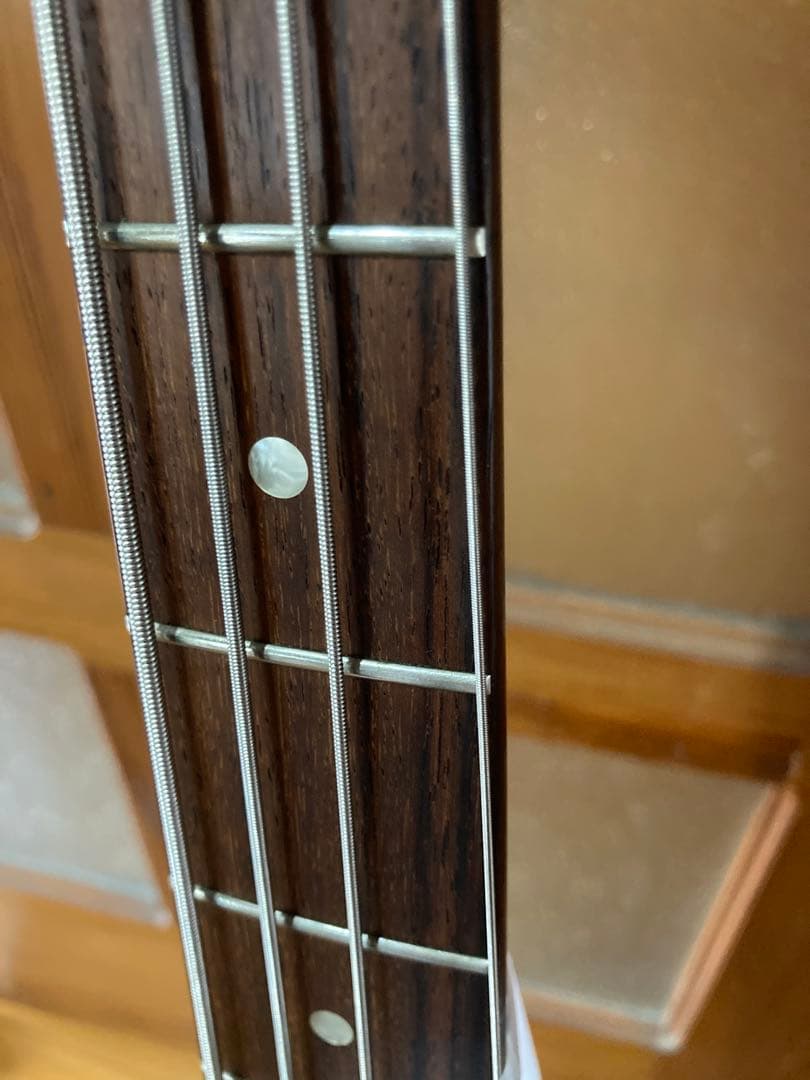 ベース Squier AffinityJazzBass Lake Placid Blue