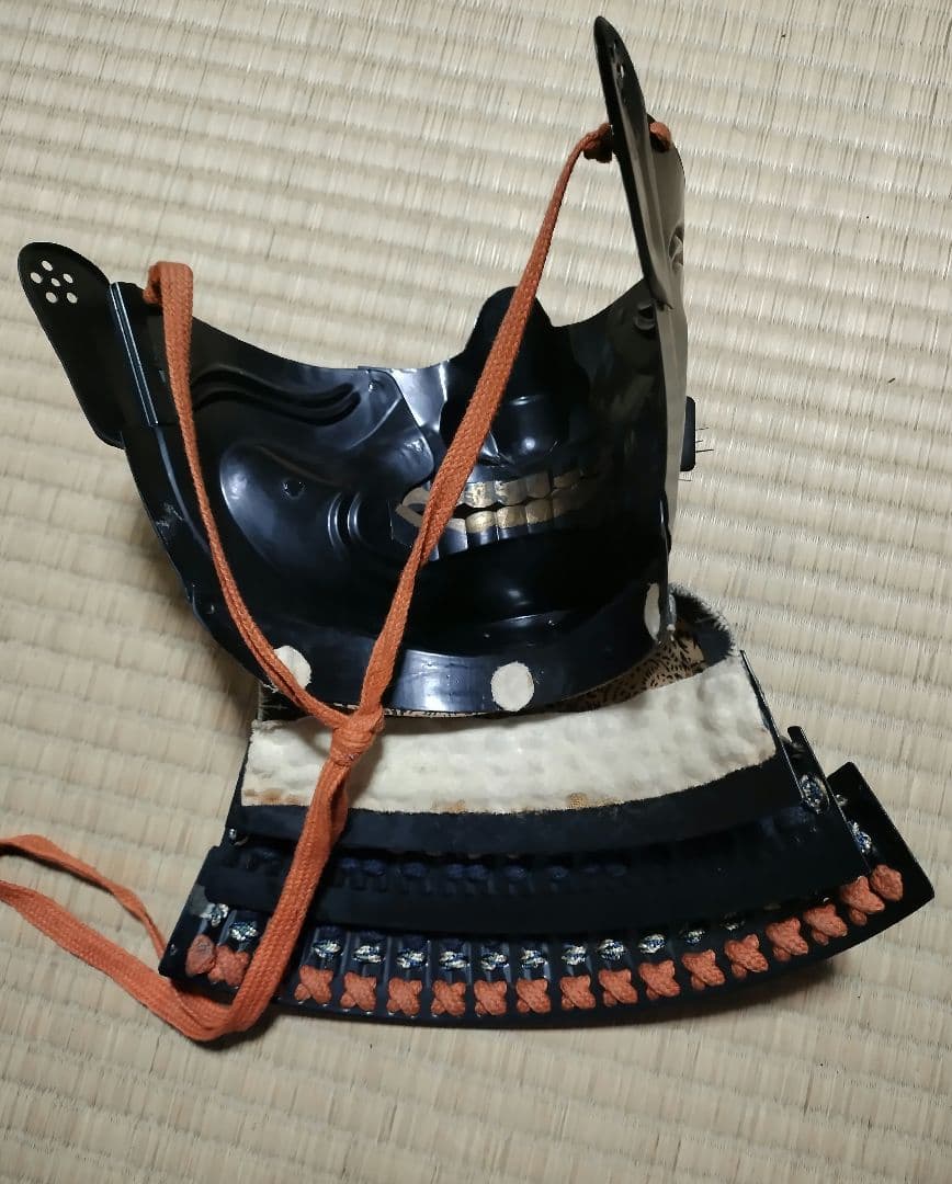 等身大鎧、甲冑、大鎧、面頰、面