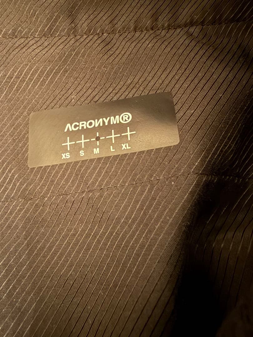 ACRONYM P30A-E アクロニウム サルエルパンツ ブラック M