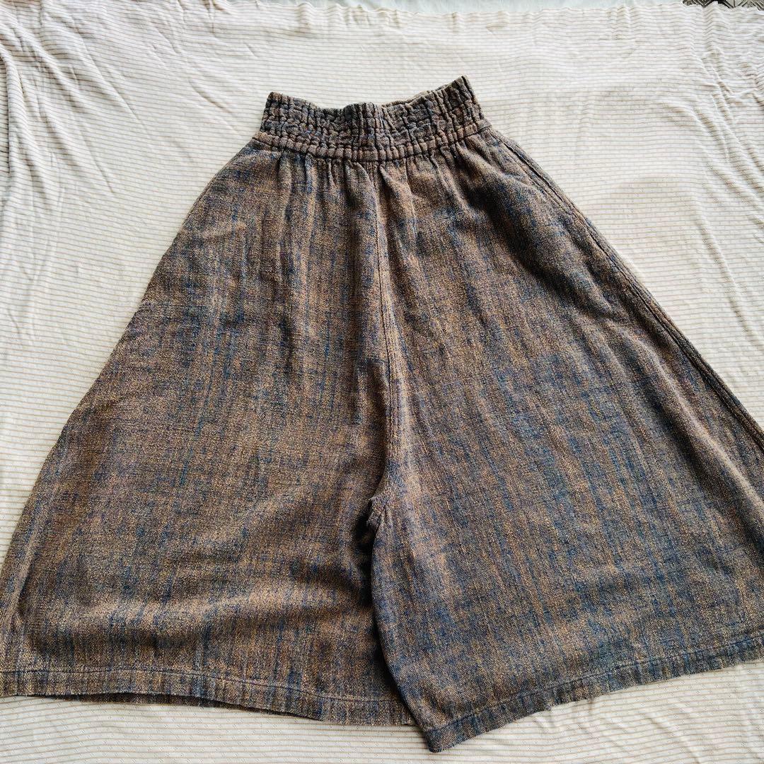 うさと usaato ピエロ パンツ 藍染 草木染 size4