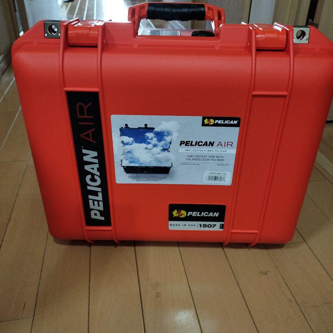 PELICAN 1507 エアケース フォーム付き プレスアンドプルラッチ24L