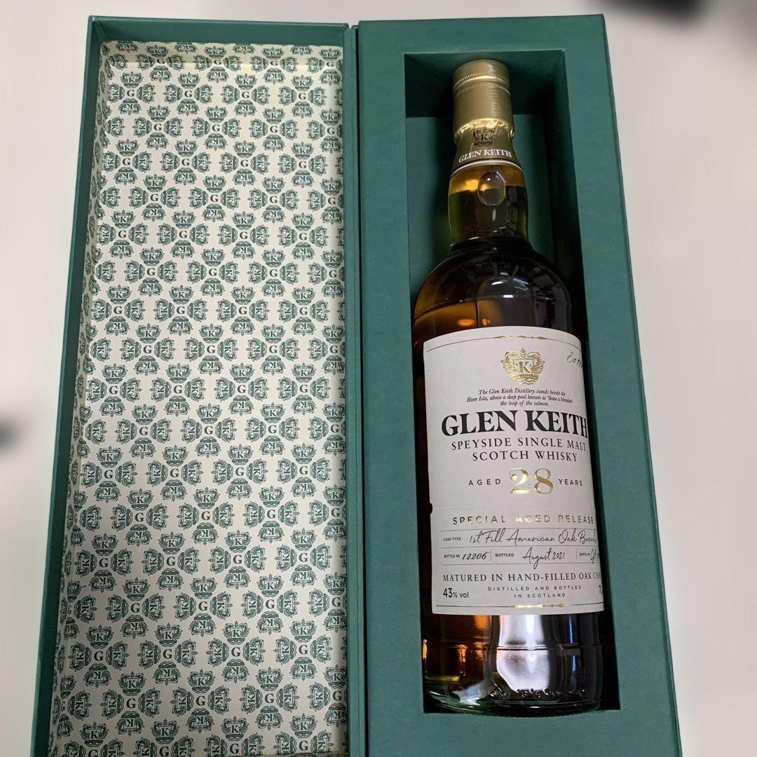 Glen Keith 28年 スコッチウイスキー 700ml