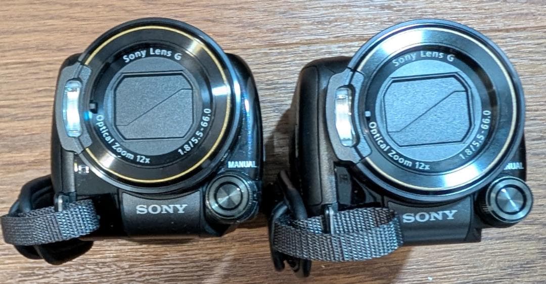 【2台】SONY HDR-XR520V デジタルビデオカメラ　ソニー