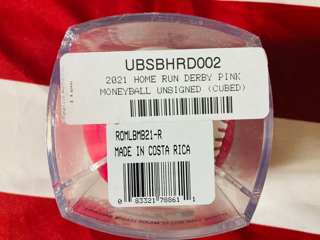 2021 MLB ホームランダービー　公式球　ボーナスタイム用　大谷翔平