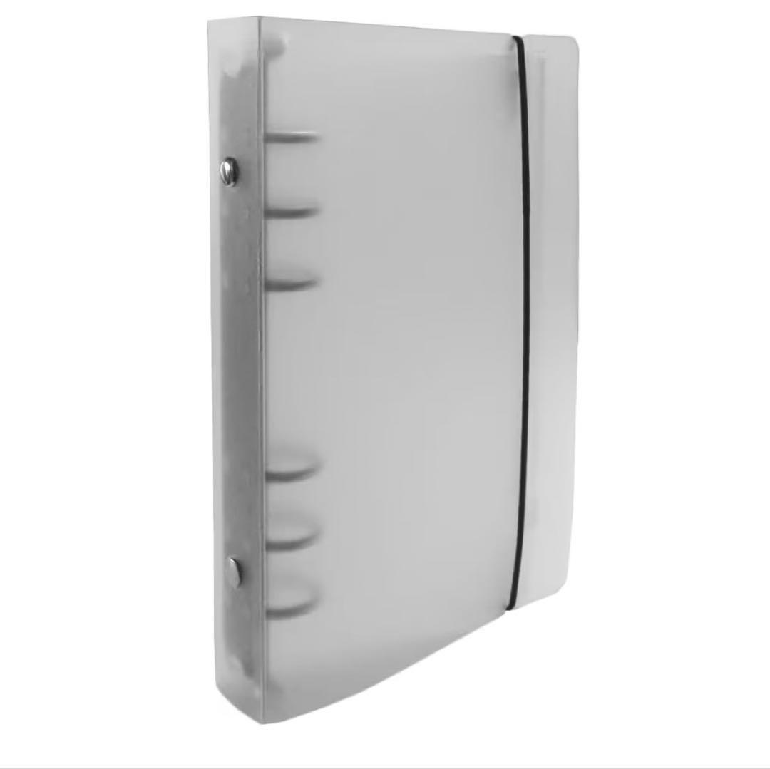 バインダーカバー　ハートわんちゃん　A6 韓国　貯金