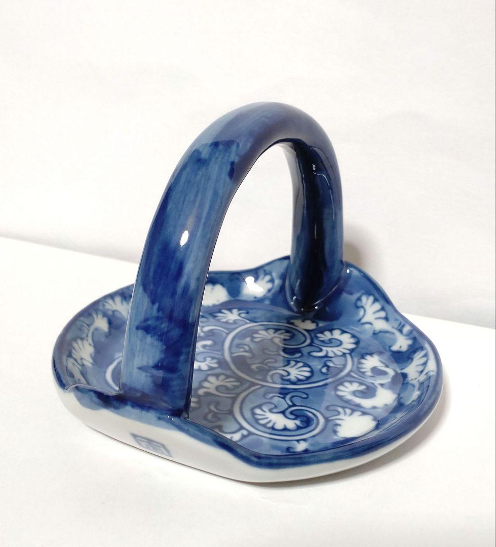 陶器 小物入れ 和柄 ■ インテリア アンティーク 蚤の市 ヴィンテージ