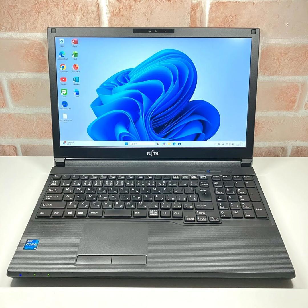 ★新春初売りセール★ 2021年製 特大バッテリー テンキー付き 富士通 G82