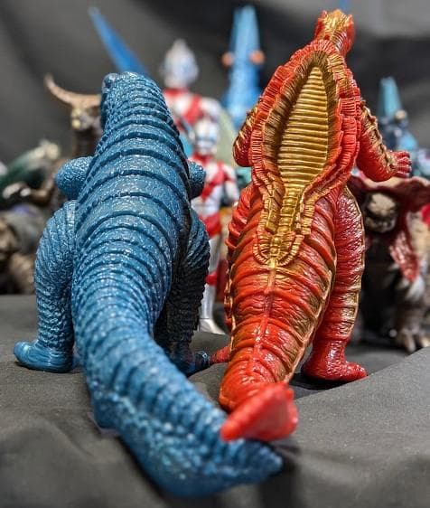 ウルトラマンパワード＆登場怪獣・宇宙人（バンダイ）ソフビコンプリート18体＋２