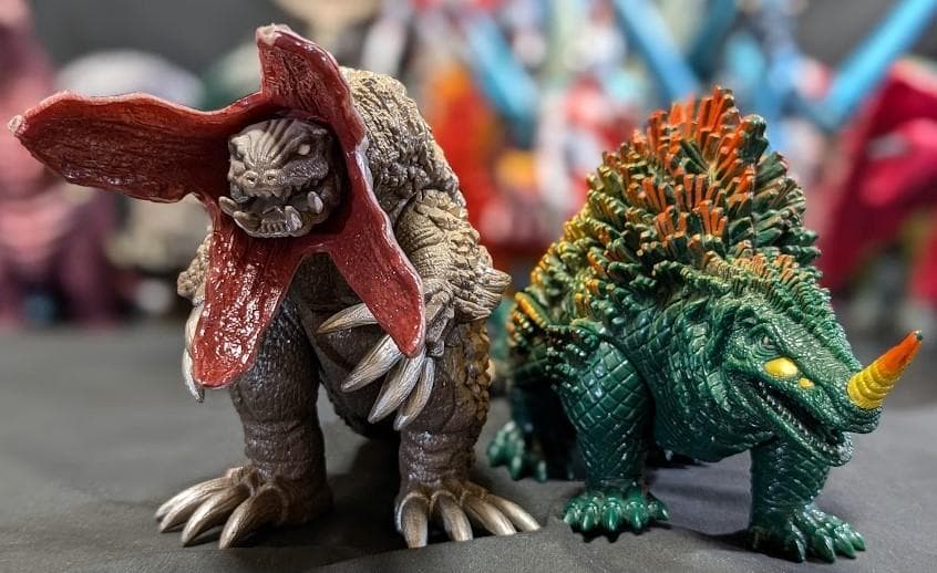 ウルトラマンパワード＆登場怪獣・宇宙人（バンダイ）ソフビコンプリート18体＋２