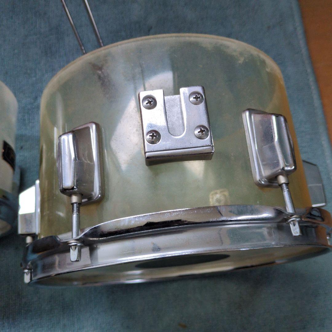 ティンバレス　Pearl　8インチ、10インチ　アクリル　パール　ドラム