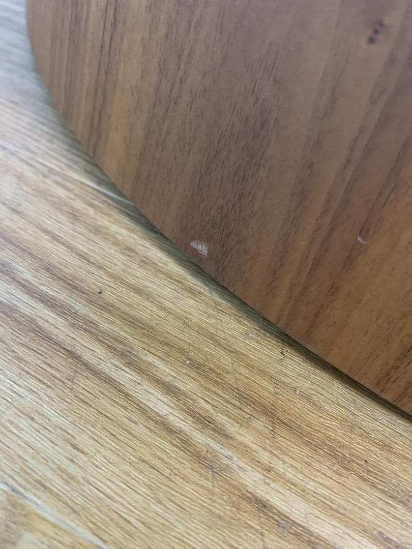 K☆172 モダンデコ アルモニア Piane 丸テーブル ウォールナット