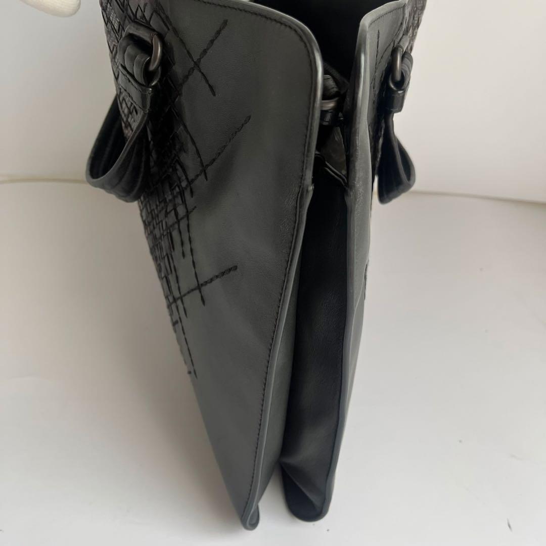 極美品✨　BOTTGAVENETA イントレチャート ビジネスバッグ　 レザー