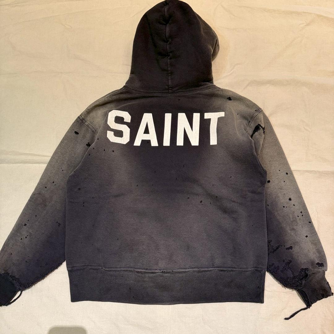 25aw新品正規品 SAINTM×××××× ベルベルジン パーカー L