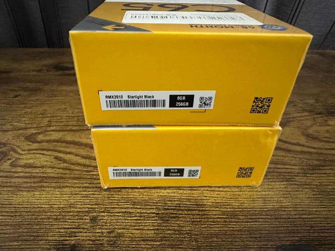 【新品】2台Realme C65 スマートフォン 本体 8/256GB