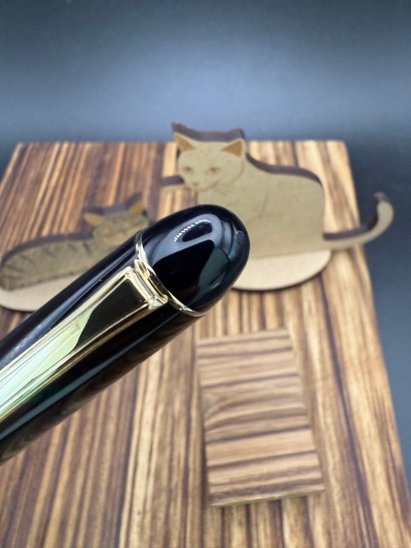 PLATINUM 万年筆 センチュリー 黒 14K M