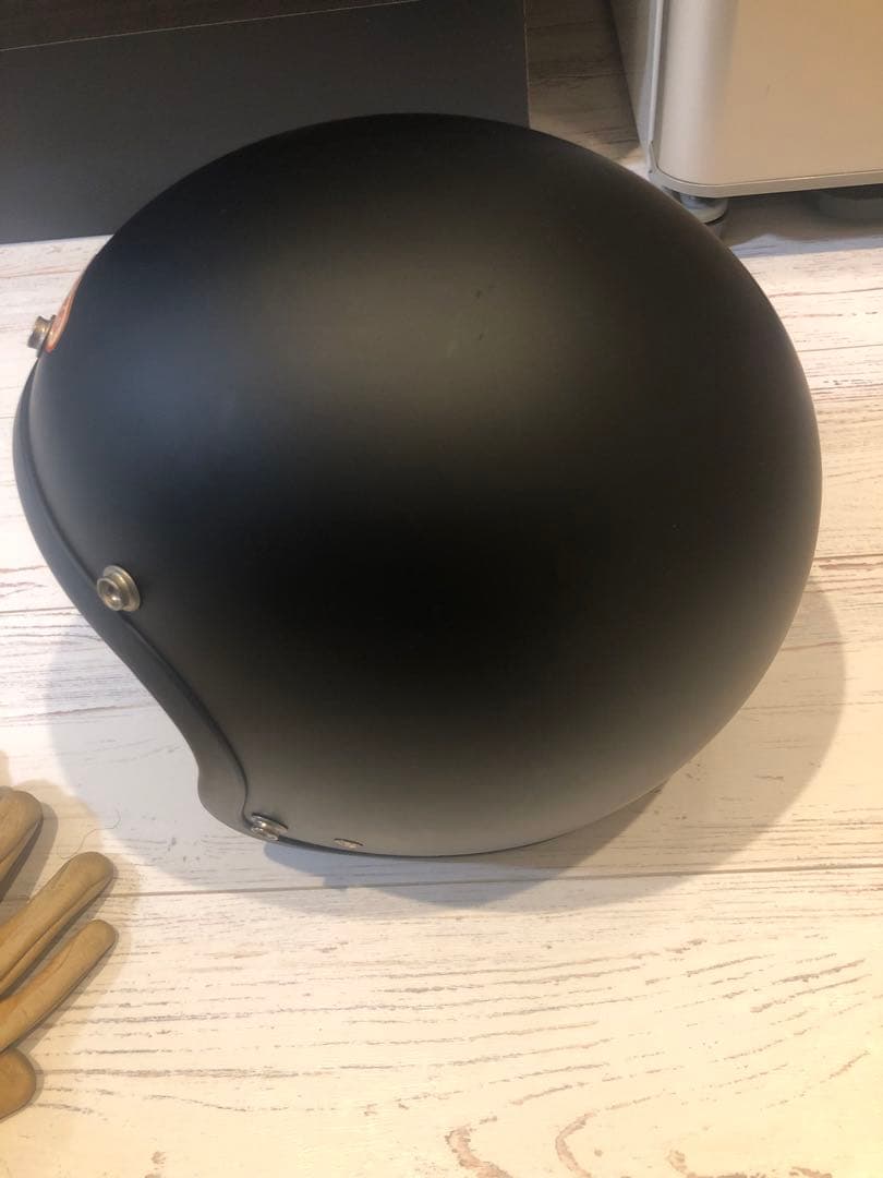 TT&CO スーパーマグナム ジェットヘルメットLAMPS GLOVES付き