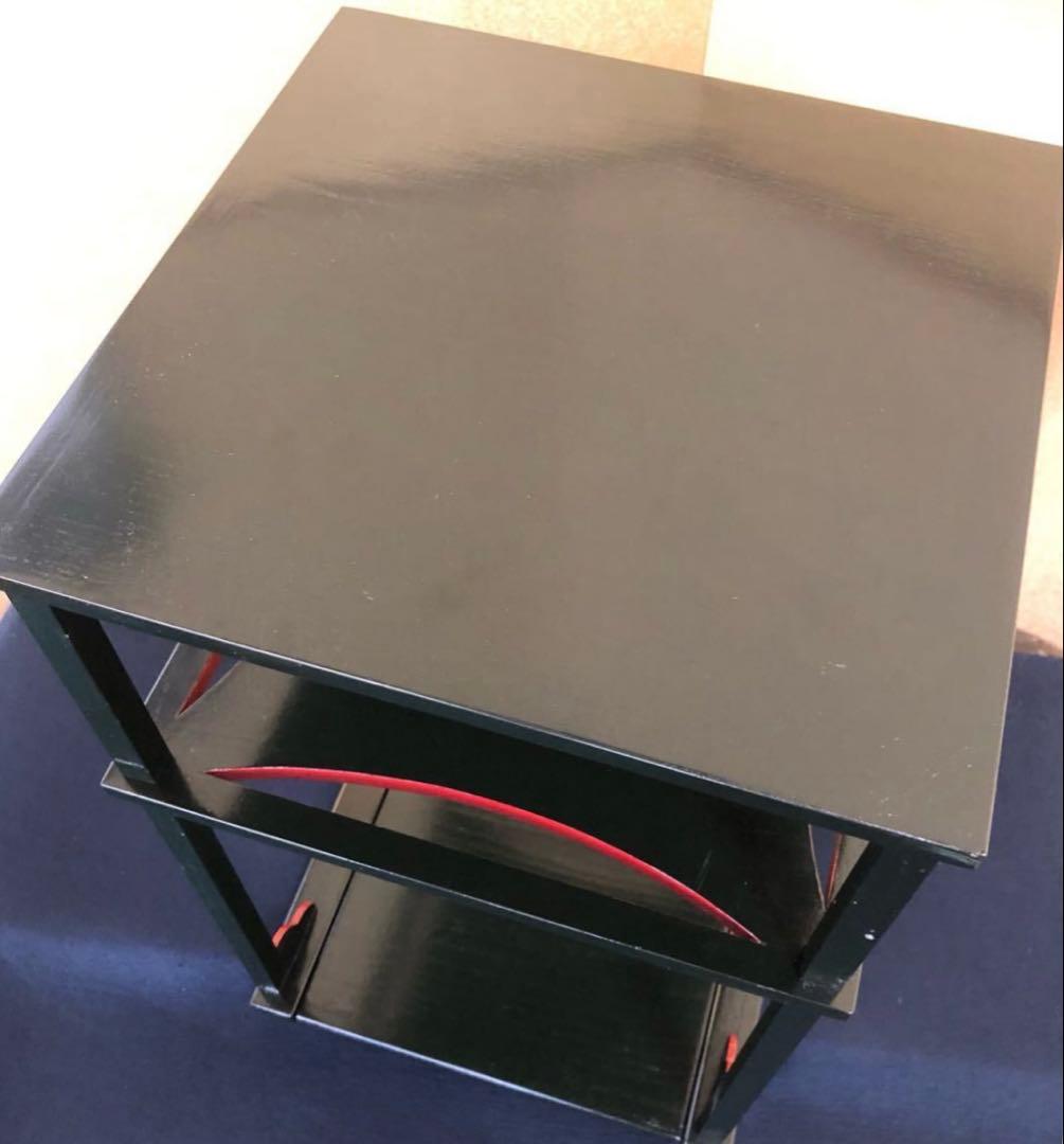 更に割引❣️「祖」碌々斎好 糸巻棚 中村宗悦作 組立式 元箱 茶道具 (台①)