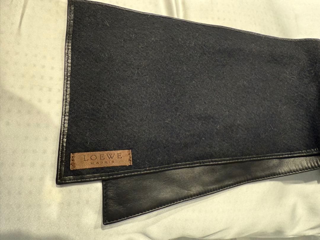 極美品 LOEWE リバーシブル ネックウォーマー ユニセックス