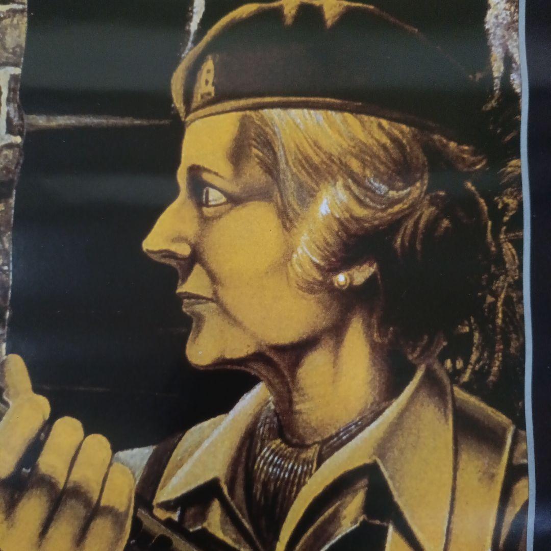 IRON MAIDEN “Women In Uniform” 1980 ポスター