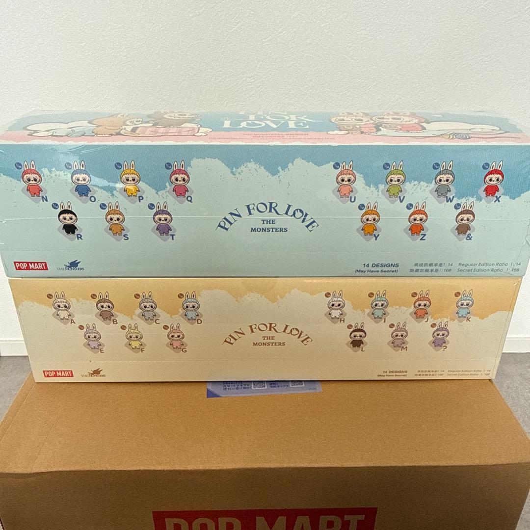 イニシャル ラブブ PIN FOR LOVE アソートボックス2箱セット A〜Z