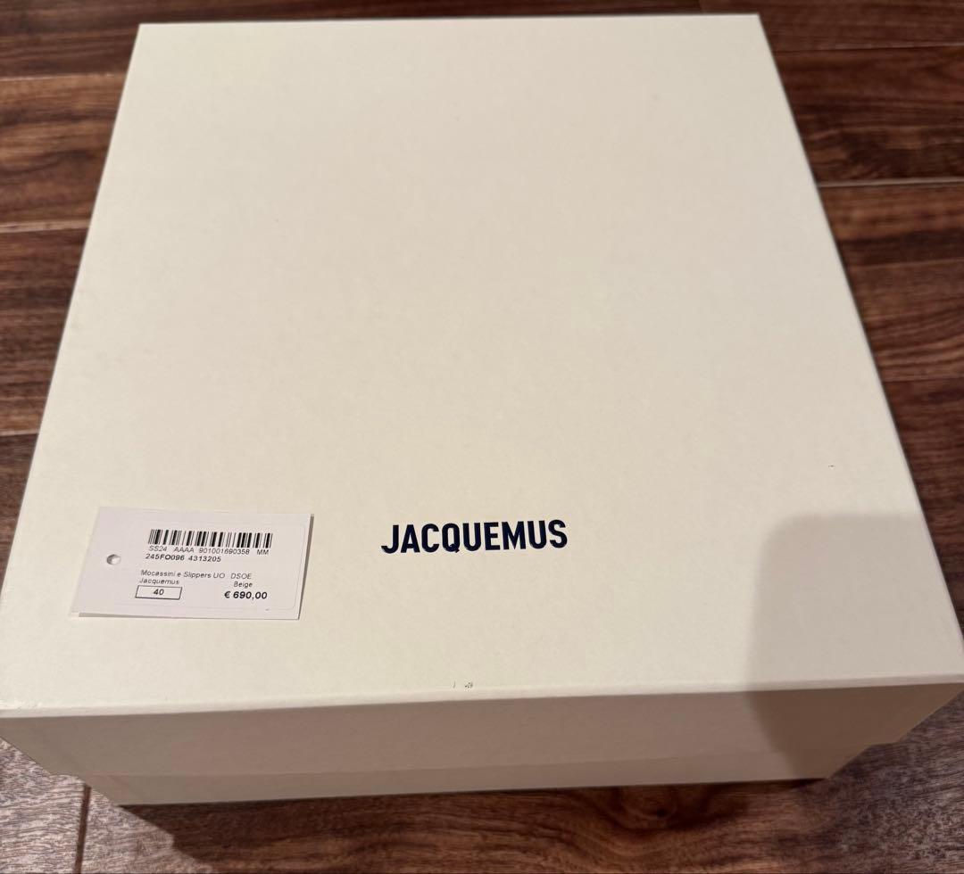 靴 JACQUEMUS LesBateau Pavane Leather Shoes