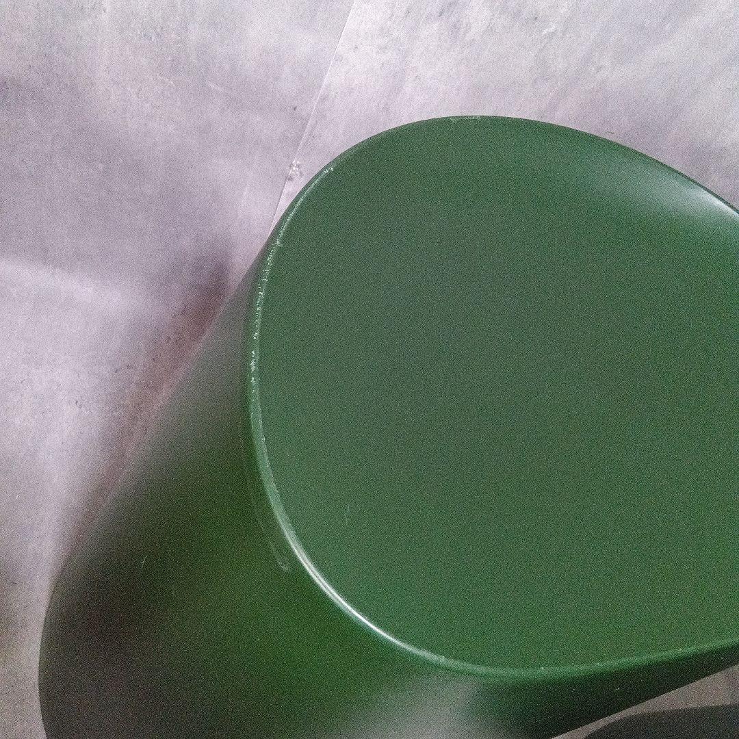 無印良品 スタッキングスツール グリーン レッド 4脚 廃盤