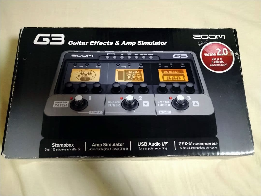ZOOM G3 ギターエフェクター