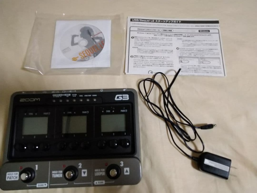 ZOOM G3 ギターエフェクター