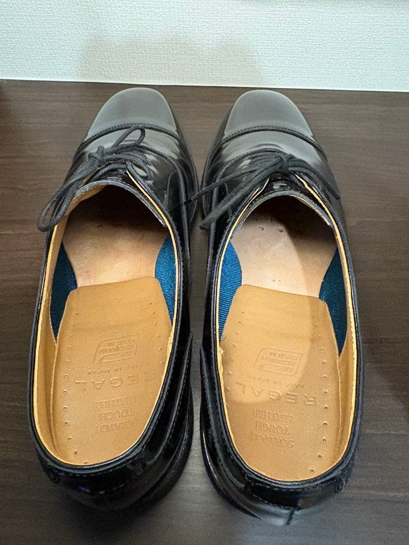 【ほぼ未使用】[リーガル] オックスフォード ストレートチップ 41EL メンズ