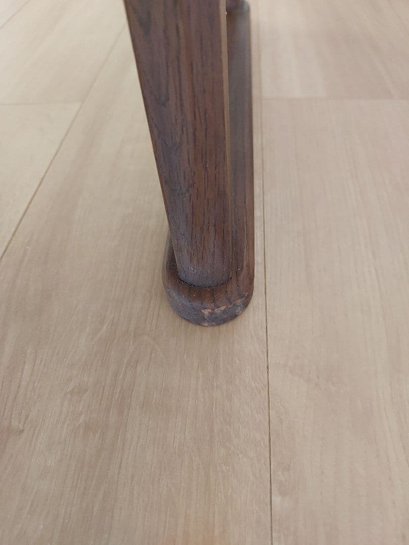 shirakawa スツール 木製 紫色