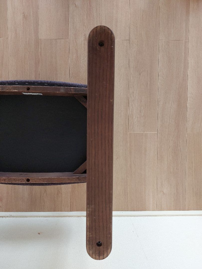 shirakawa スツール 木製 紫色