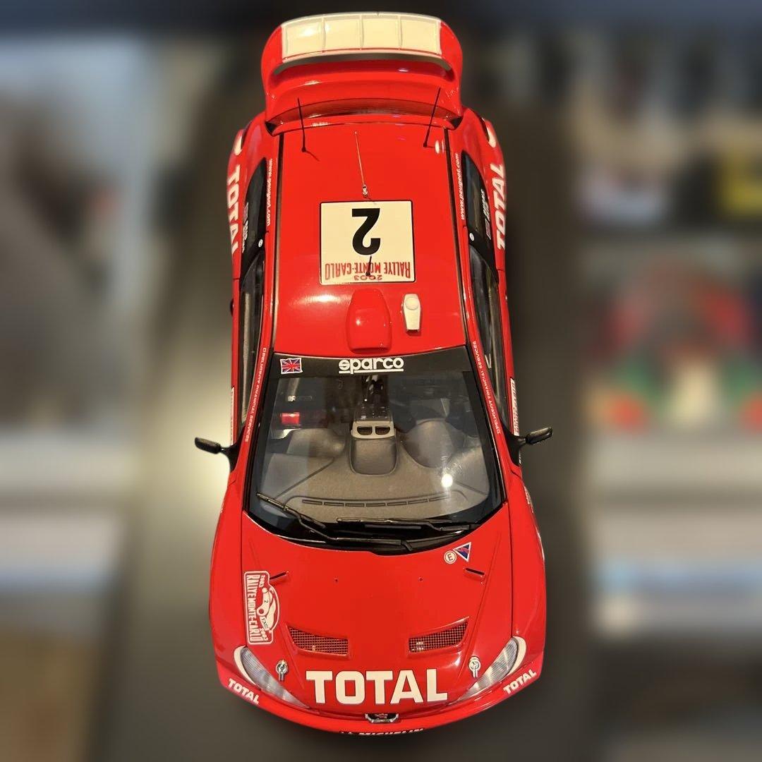 AUOTart製1/18 2003年プジョー206 WRC/リチャードバーンズ