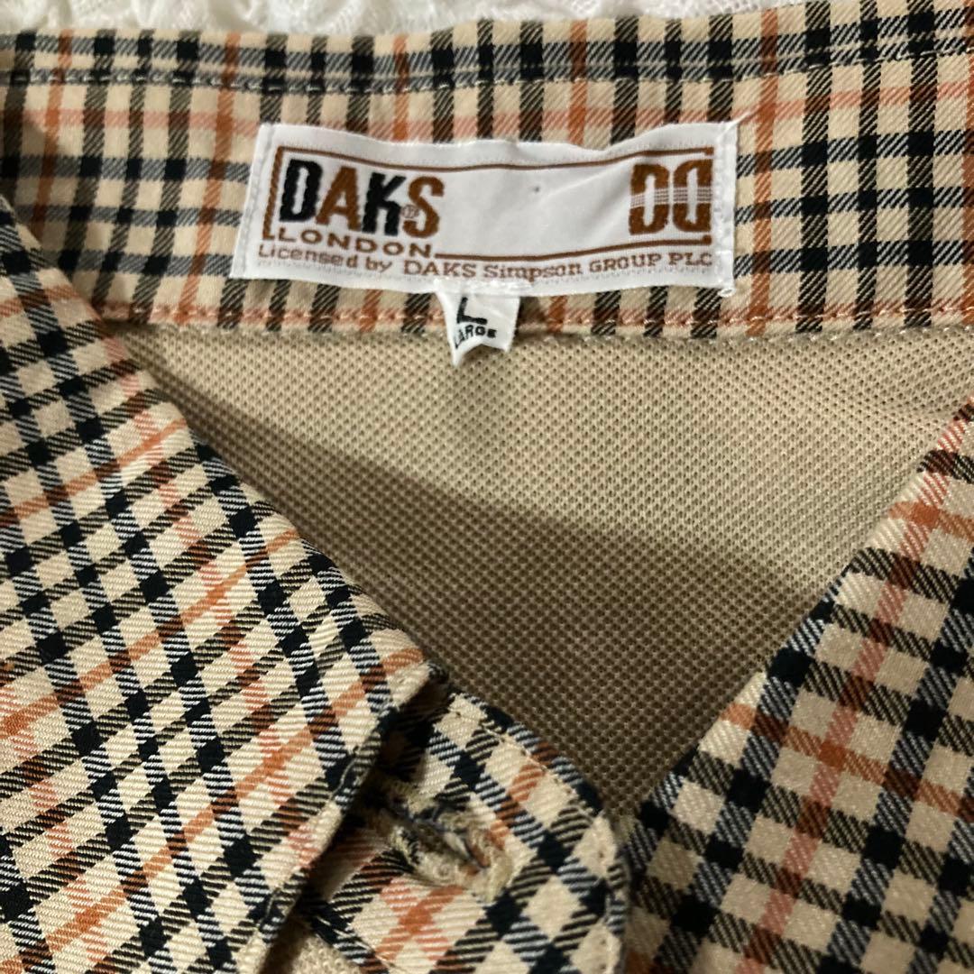 DAKS GOLF ポロシャツ　L