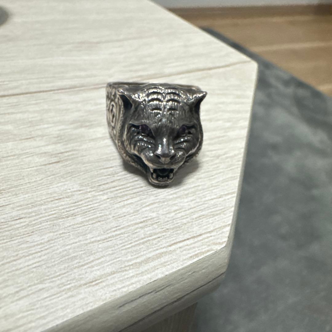 GUCCIキャットリング