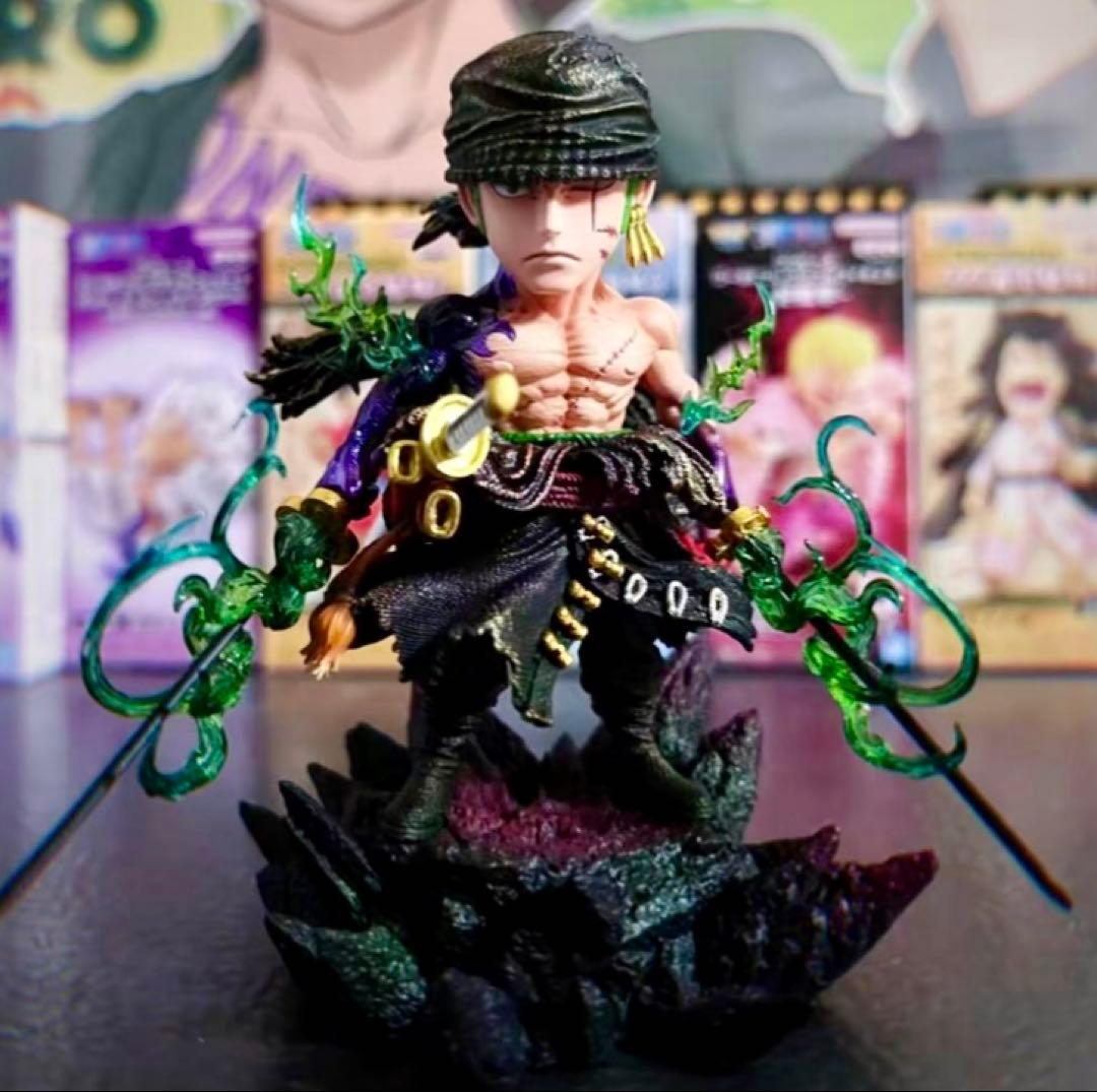 ゾロ　鬼ヶ島編　ガレージキット　bbf正規品　海外限定　フィギュア　ワーコレ