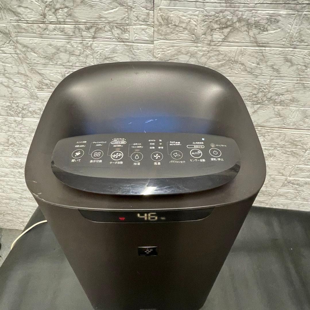 775 ユニット交換済み SHARP加湿空気清浄機 ブラウン 34畳