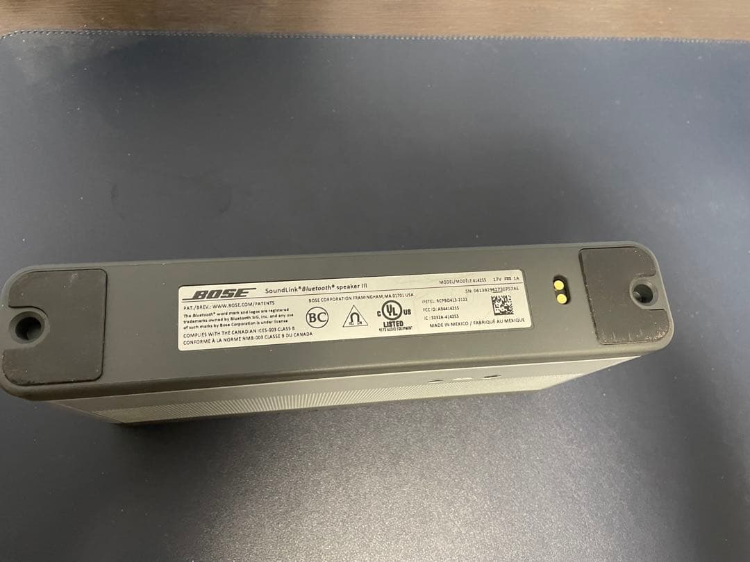 スピーカー・ウーファー BOSE SoundLink speaker III