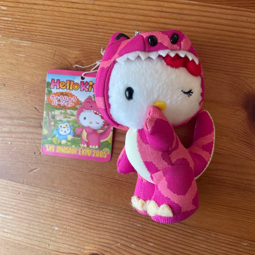 レア！　ご当地キティ　福井限定　恐竜ver